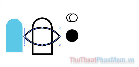 Instructions for combining shapes and cutting images in Adobe Illustrator Picture 14
