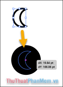 Instructions for combining shapes and cutting images in Adobe Illustrator Picture 18