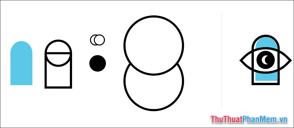 Instructions for combining shapes and cutting images in Adobe Illustrator Picture 2