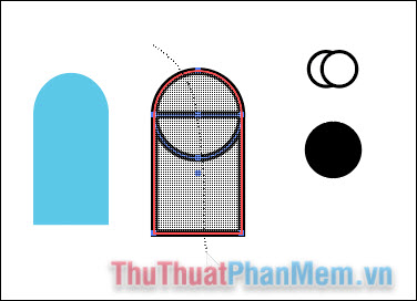 Instructions for combining shapes and cutting images in Adobe Illustrator Picture 7