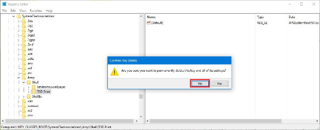 Instructions for completely removing the 3D Builder application on Windows 10 Picture 4