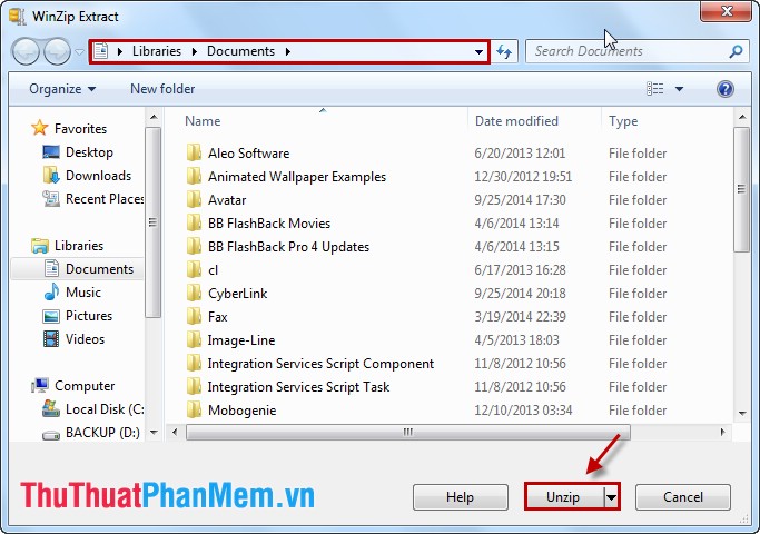 Instructions for compressing and decompressing with Winrar and Winzip Picture 15