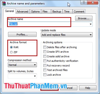 Instructions for compressing and decompressing with Winrar and Winzip Picture 5