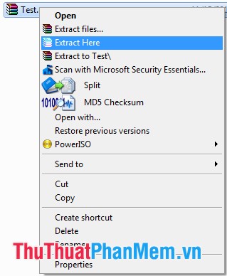 Instructions for compressing and decompressing with Winrar and Winzip Picture 8