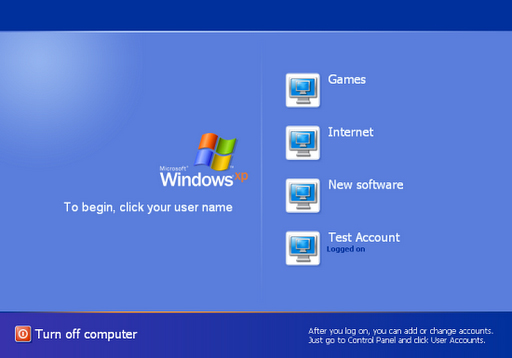 Instructions for configuring computers for multiple users Picture 3