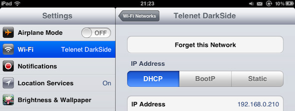 Instructions for configuring FTP server on iPad Picture 3