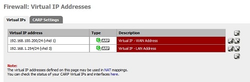 Instructions for configuring pfSense 2.0 Cluster using CARP Picture 7