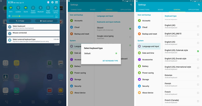 Instructions for connecting a USB keyboard to an Android phone Picture 2
