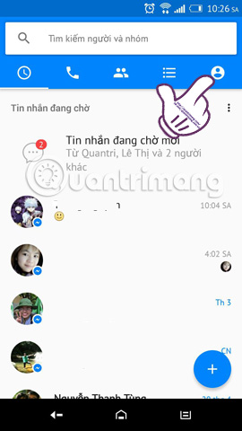 Instructions for connecting friends on Facebook Messenger with Code Picture 9