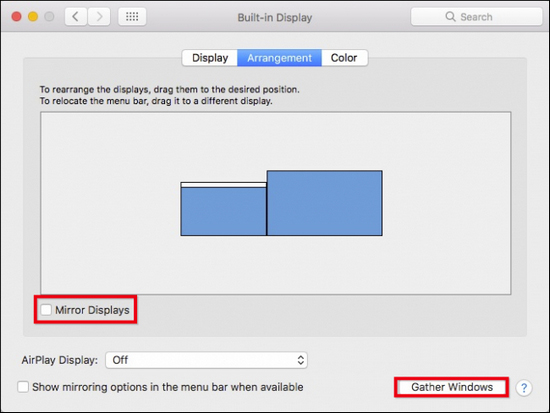 Instructions for connecting two monitors on the MacBook Picture 5