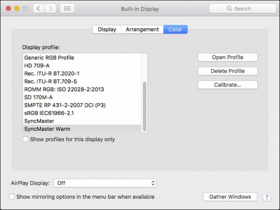Instructions for connecting two monitors on the MacBook Picture 8