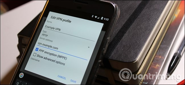 Instructions for connecting VPNs on Android Picture 1