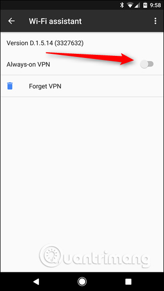 Instructions for connecting VPNs on Android Picture 5