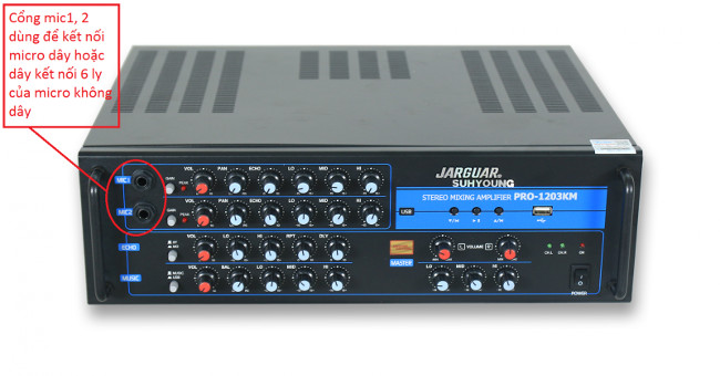 Instructions for connecting wireless microphones to amplifiers Picture 3