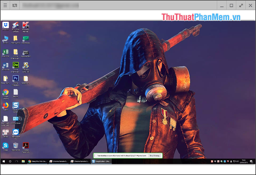 Instructions for controlling a computer with Chrome Remote Desktop Picture 10