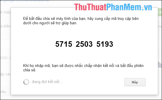 Instructions for controlling a computer with Chrome Remote Desktop Picture 8
