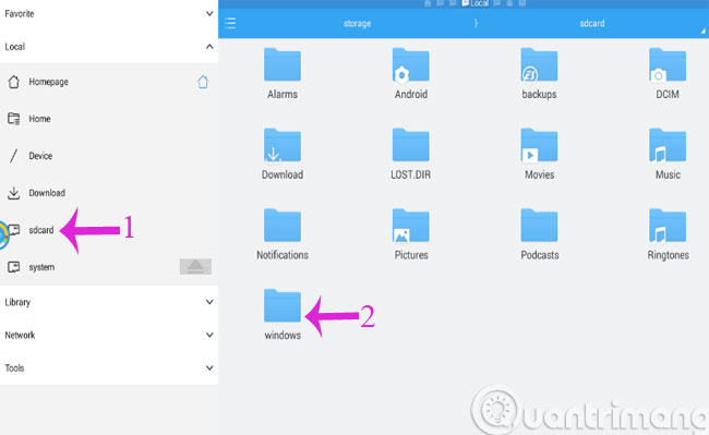 Instructions for copying data from BlueStacks to computers Picture 4