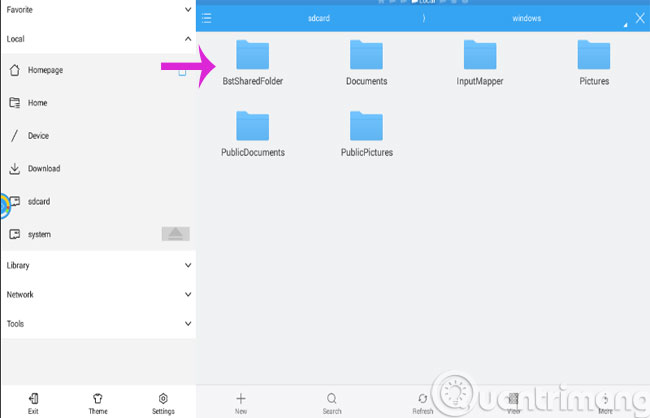 Instructions for copying data from BlueStacks to computers Picture 5