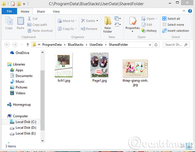 Instructions for copying data from BlueStacks to computers Picture 7