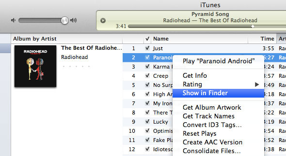 Instructions for copying files on iTunes Picture 2