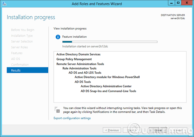 Instructions for creating a Domain Controller - DC on Windows Server 2012 Picture 4