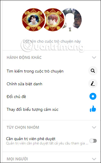 Instructions for creating a group on Messenger Picture 13
