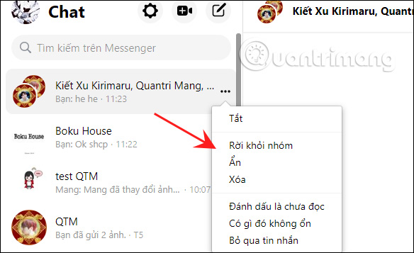Instructions for creating a group on Messenger Picture 15