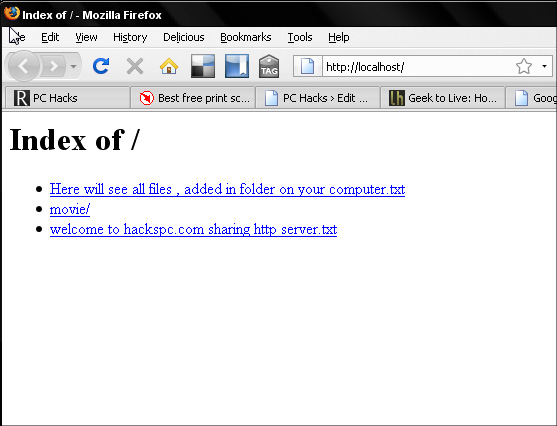 Instructions for creating a Home HTTP Server model Picture 6