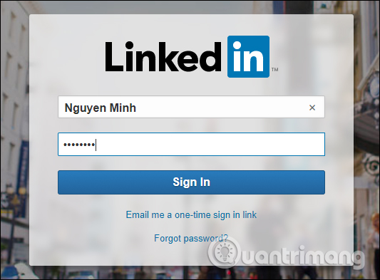 Instructions for creating a LinkedIn account Picture 9