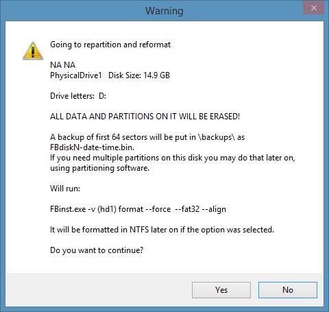 Instructions for creating a USB drive contain the Windows XP, 7, 8 and 10 installer Picture 9