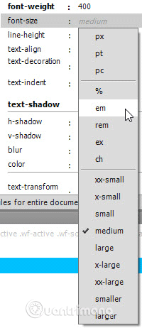Instructions for creating a website using Dreamweaver CC - Part 4: Changing fonts and creating basic styles Picture 16