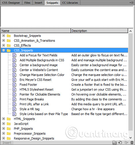 Instructions for creating a website using Dreamweaver CC - Part 4: Changing fonts and creating basic styles Picture 5