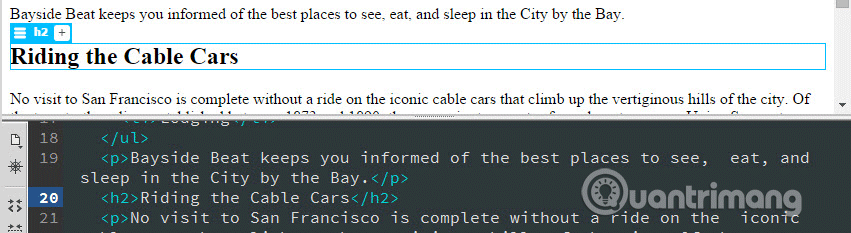 Instructions for creating a website with Dreamweaver CC - Part 2: Adding and formatting text Picture 16