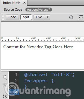 Instructions for creating a website with Dreamweaver CC - Part 2: Adding and formatting text Picture 6