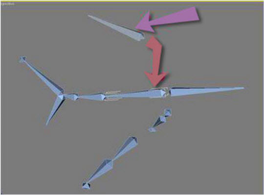 Instructions for creating animation-based shark models Picture 15