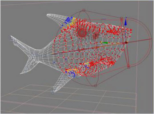 Instructions for creating animation-based shark models Picture 18