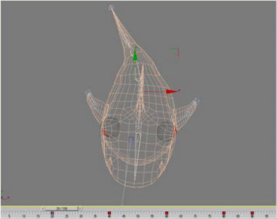 Instructions for creating animation-based shark models Picture 28