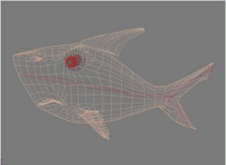 Instructions for creating animation-based shark models Picture 6