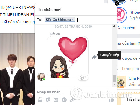 Instructions for creating chat groups on Facebook Picture 1