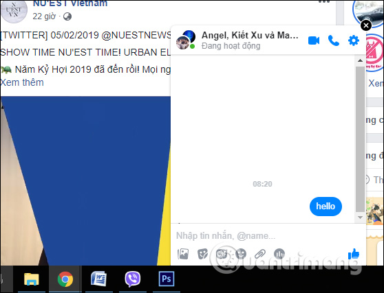 Instructions for creating chat groups on Facebook Picture 3