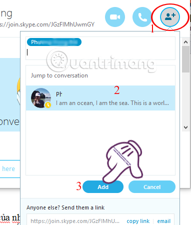 skype create group chat