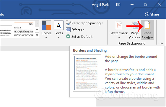 Instructions for creating cover letters on Word Picture 10