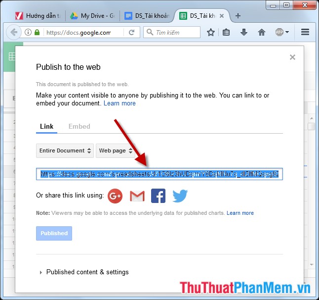 Instructions for creating documents online Google Docs, Excel, PowerPoint and sharing for everyone Picture 15