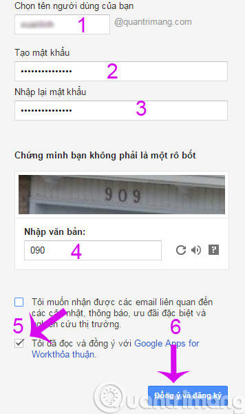 Instructions for creating email according to your own domain name on Google Picture 4