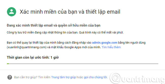 Instructions for creating email according to your own domain name on Google Picture 6