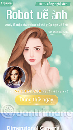 Instructions for creating extremely beautiful images with Meitu Picture 2