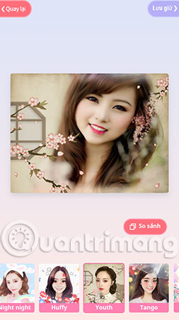 Instructions for creating extremely beautiful images with Meitu Picture 7