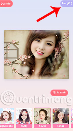 Instructions for creating extremely beautiful images with Meitu Picture 9