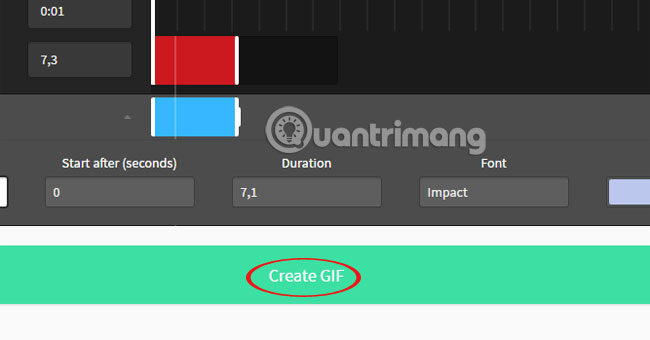 Instructions for creating GIF images on YouTube do not need software Picture 15