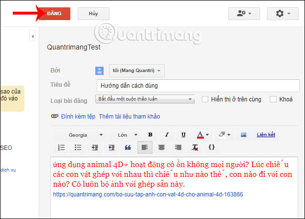 Instructions for creating Google Group Picture 10